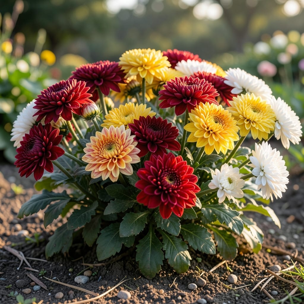 Chrysanthemums for Fall Garden Color