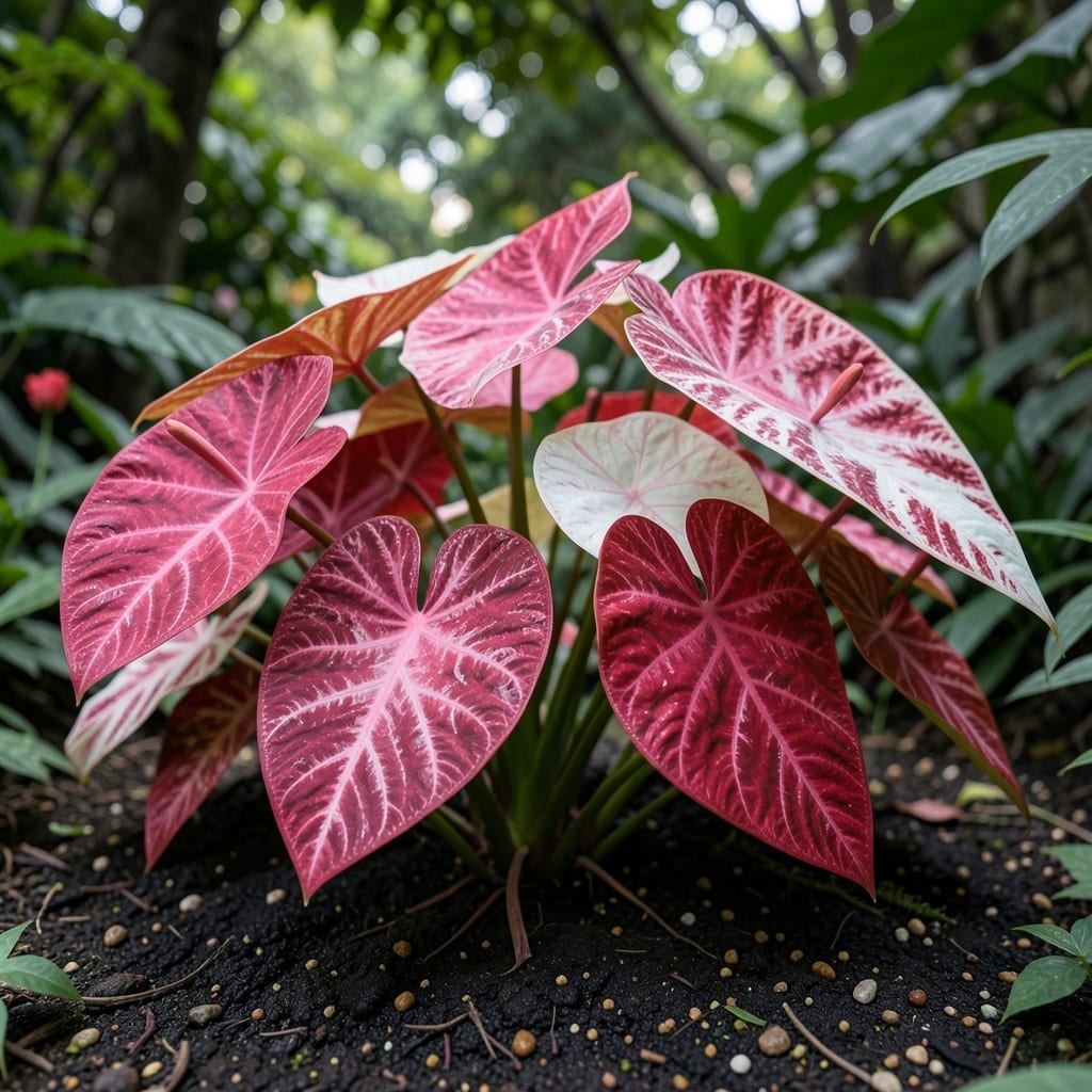 Caladium for Tropical Flair