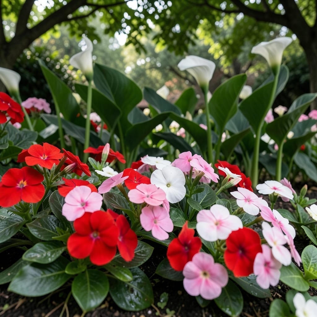 Impatiens for Continuous Color