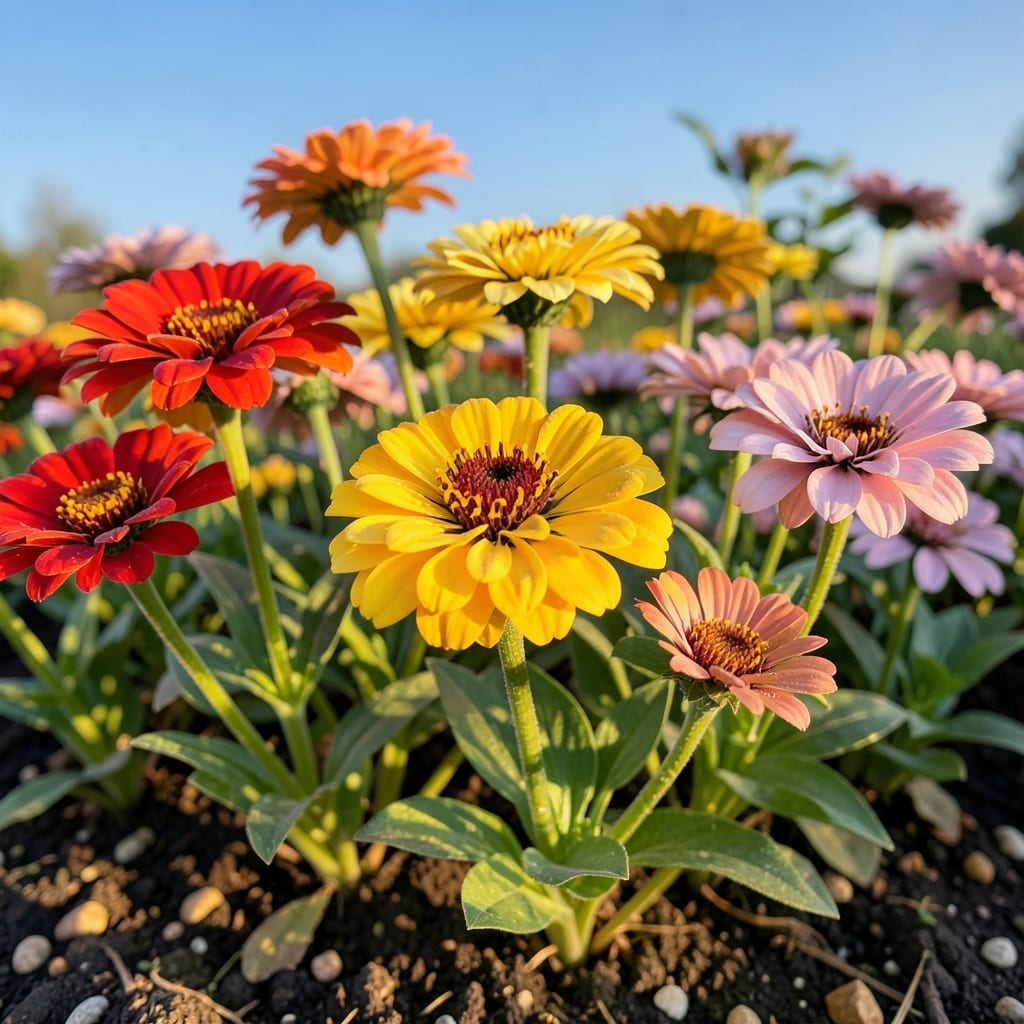 Zinnias for Cut Flowers