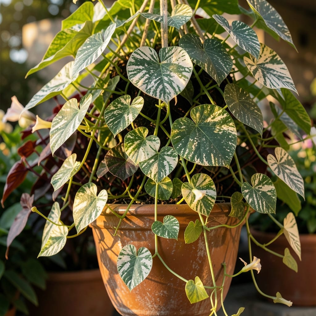 Snow Princess Sweet Potato Vine