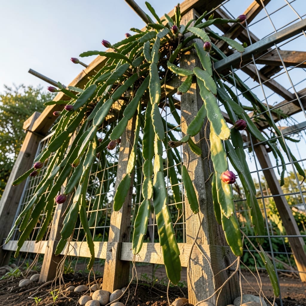 Support Structures for Climbing Vines