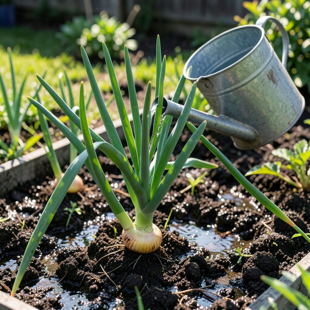 How Much Water Do Onions Need: Weekly Guidelines for Healthy Growth