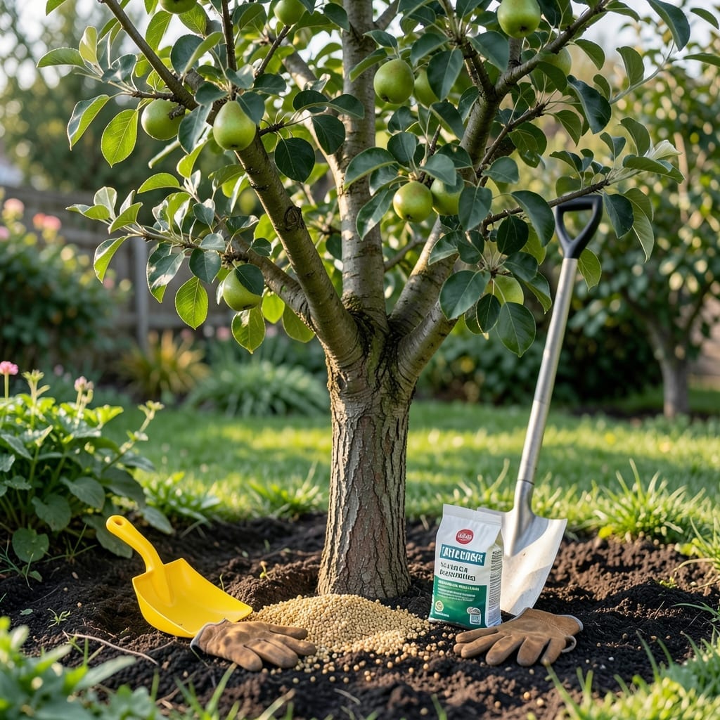 Asian Pear Tree Fertilizer: Organic Boost for Sweet Harvests Asian Pear Tree Fertilizer: Organic Boost for Sweet Harvests