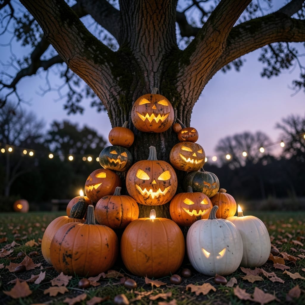 Haunted Pumpkin Tree
