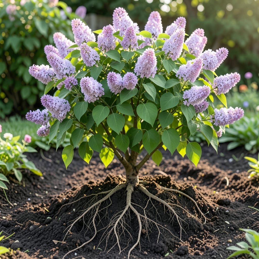 How Deep Are Lilac Roots: Understanding the Spread for Planting