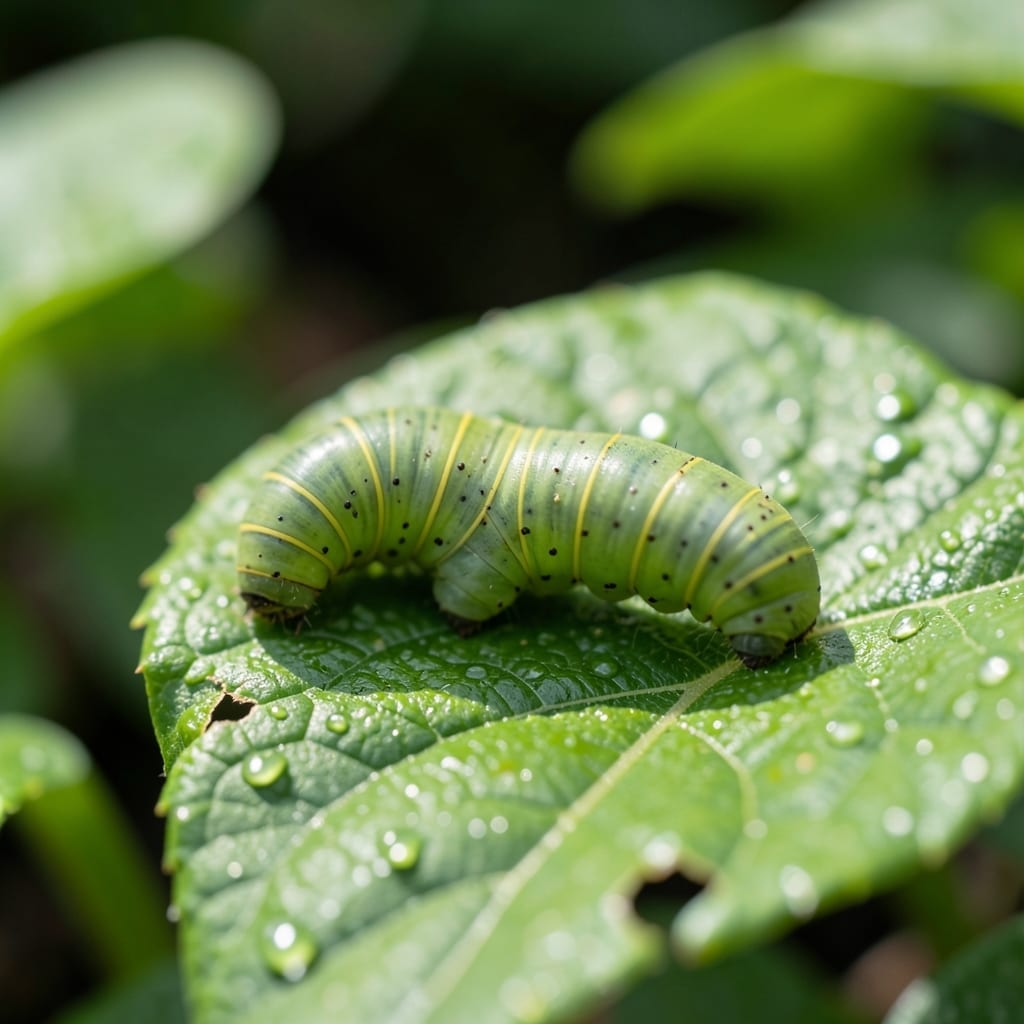 Leaf Eating Worms: Visual Guide to Spot and Eliminate Garden Pests Leaf Eating Worms: Visual Guide to Spot and Eliminate Garden Pests