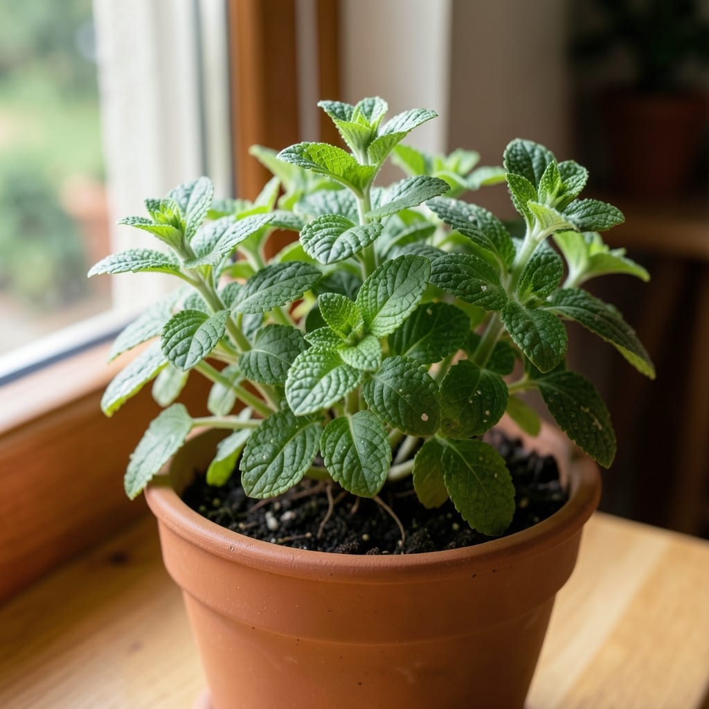 Why Does My Mint Plant Have White Spots: Common Causes and Effective Remedies