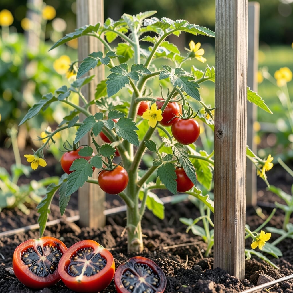 Tomato Black Inside: Causes and Organic Solutions for Healthy Plants