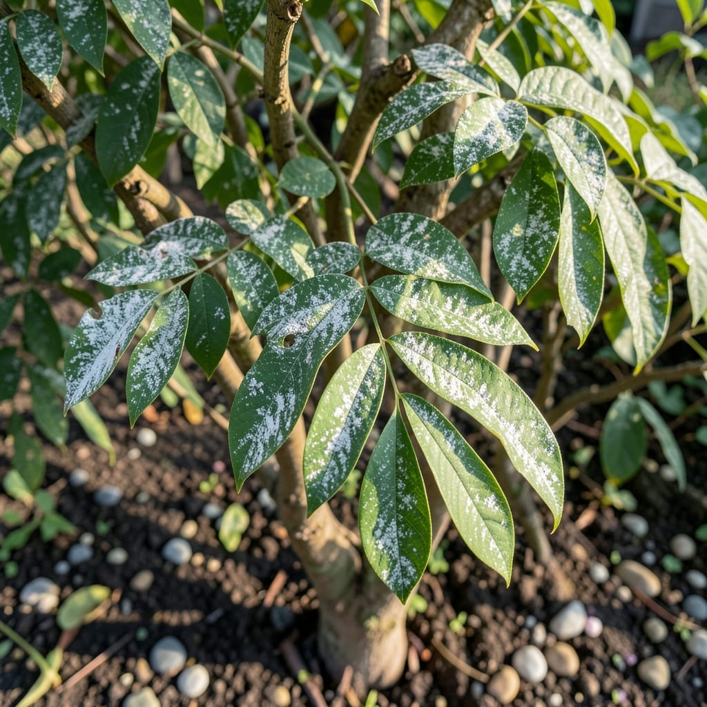Wisteria Powdery Mildew: Visual Clues and Organic Treatment Methods Wisteria Powdery Mildew: Visual Clues and Organic Treatment Methods