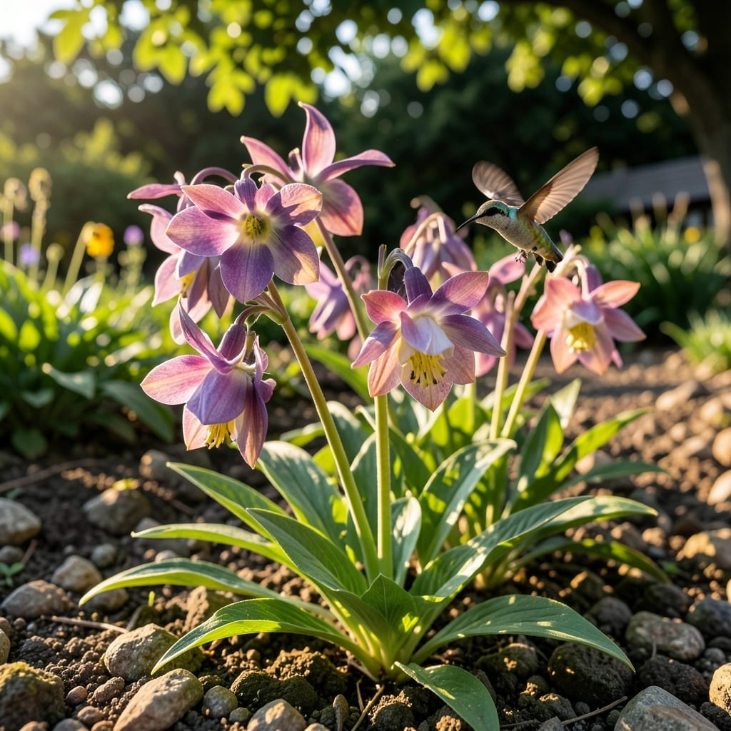 Columbine with Delicate Petals
