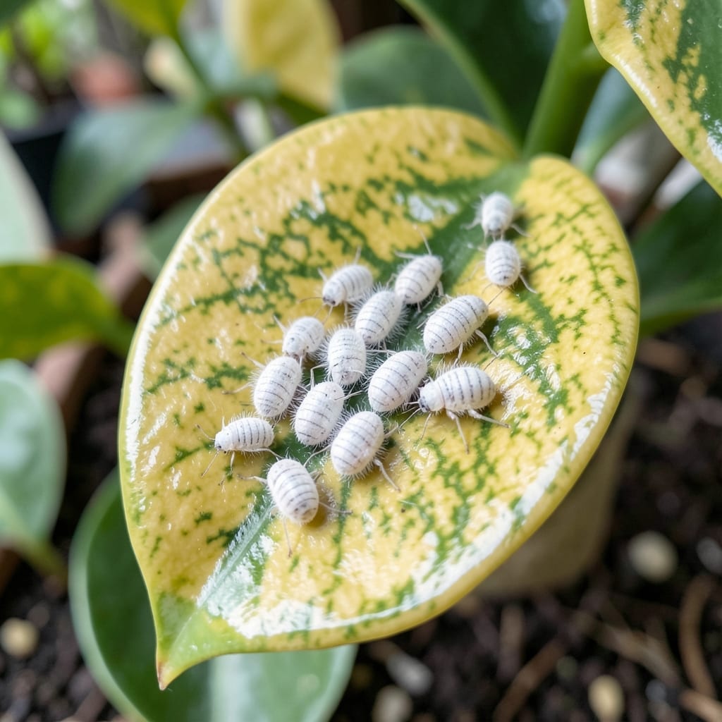 Mealybugs On Money Plant: Cottony Clusters And Sticky Leaves On Jade
