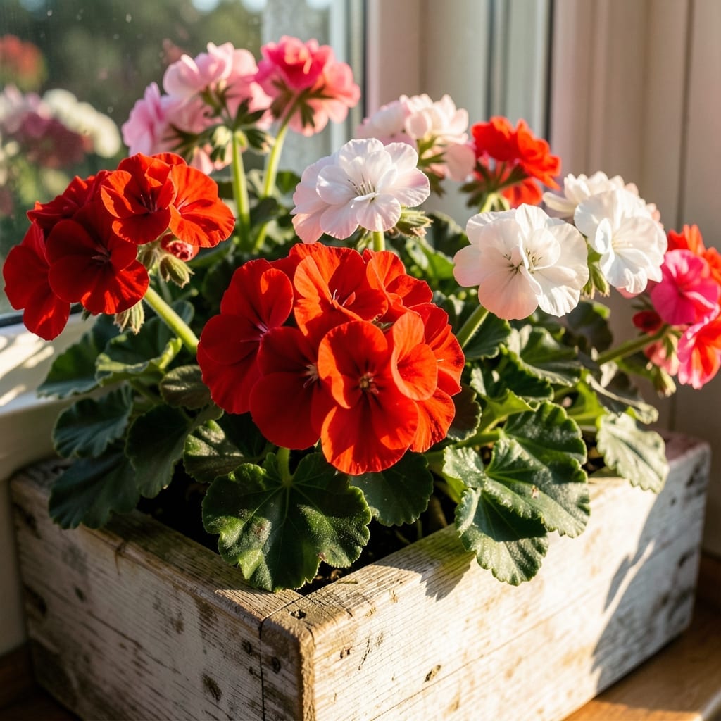 Geraniums for Bold Color