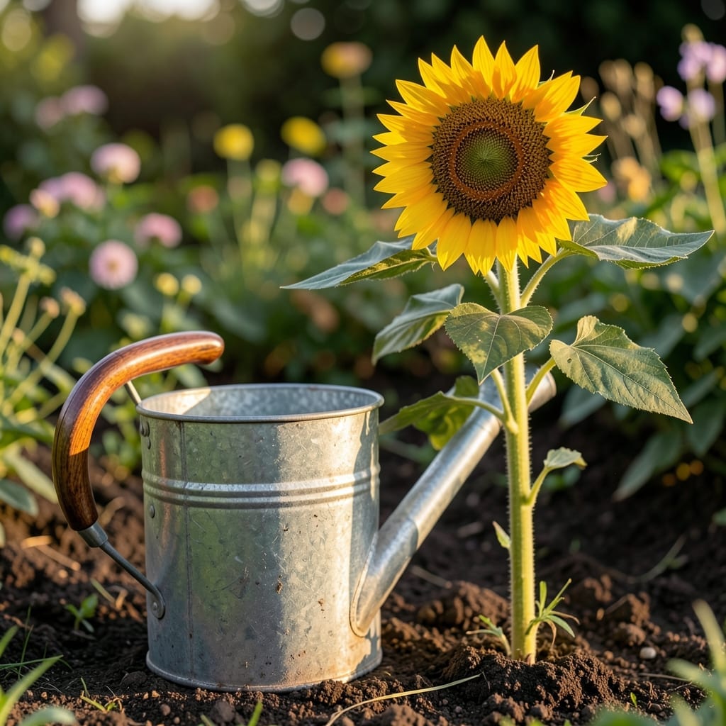 How Much Water Do Sunflowers Need: Weekly Guide for Healthy Growth