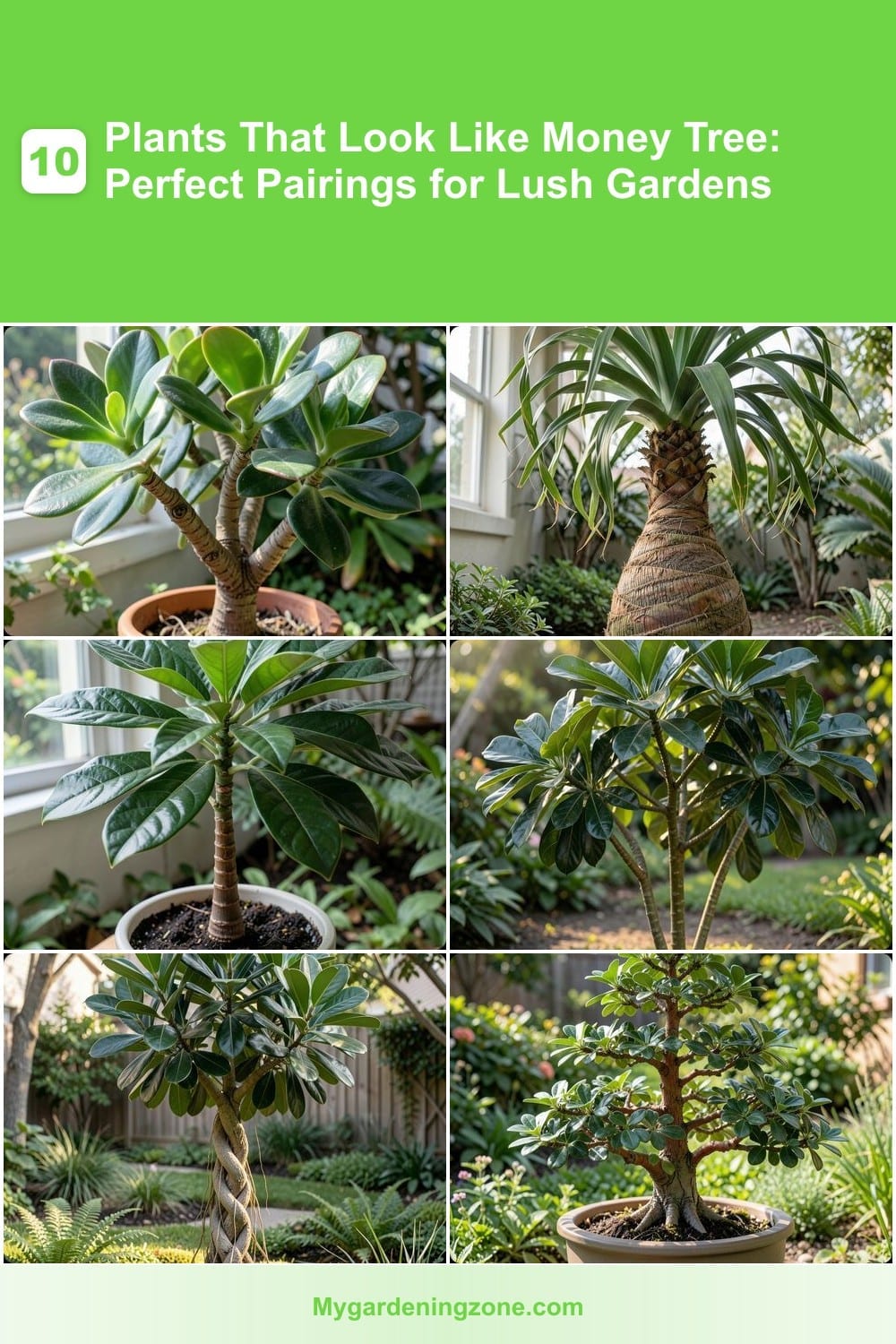 10 Plants That Look Like Money Tree: Perfect Pairings for Lush Gardens