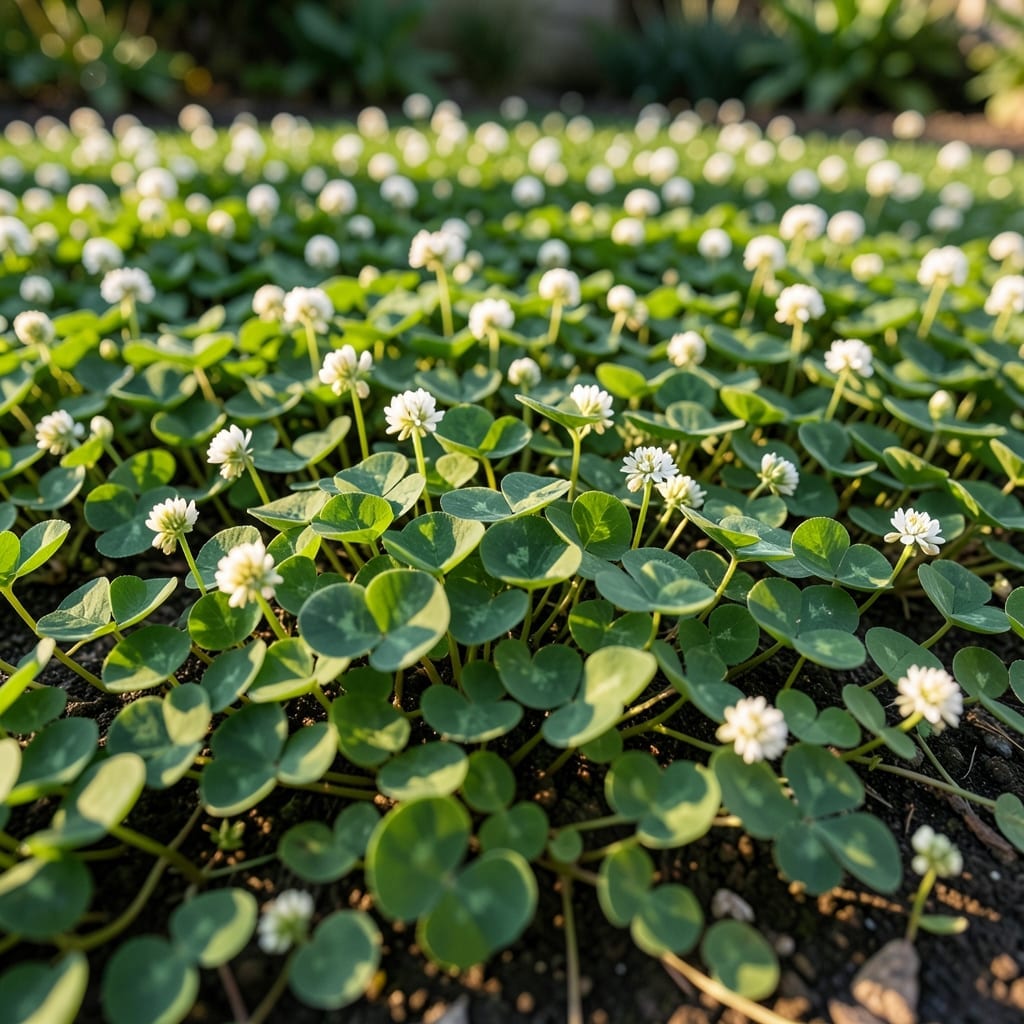 Clover as a Living Mulch