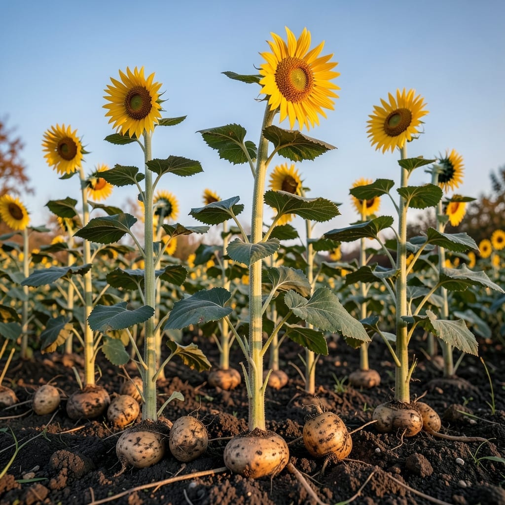 Jerusalem Artichoke for Nutty Tubers