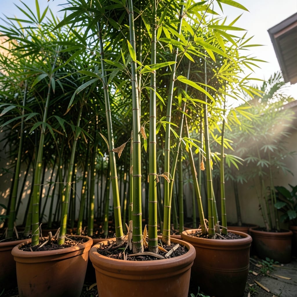 Bamboo Privacy Hedge