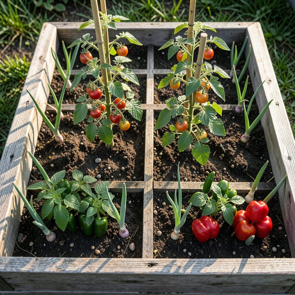 Raised Bed Salsa Square