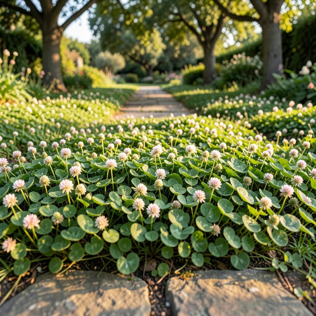 Clover Blossoms for Ground Cover