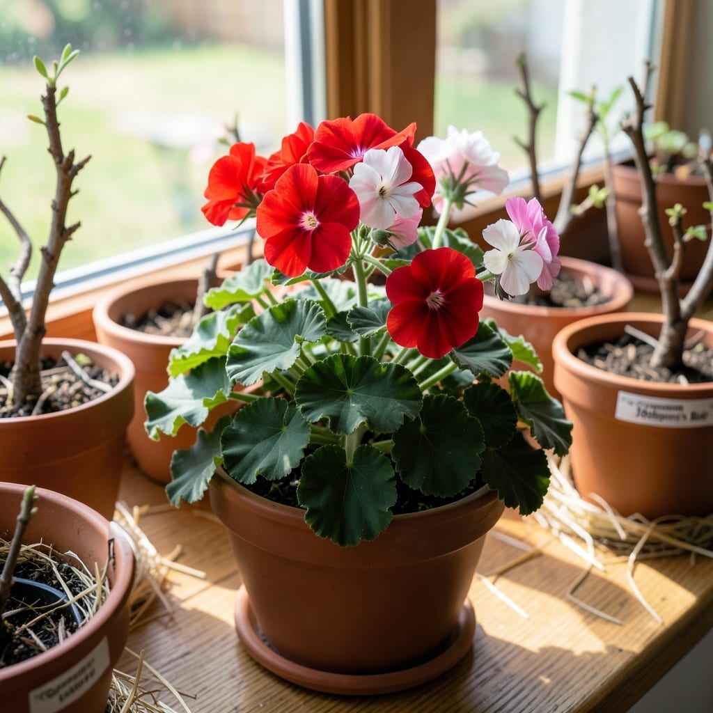 Overwintering Geraniums in Pots: Keep Them Thriving Until Spring