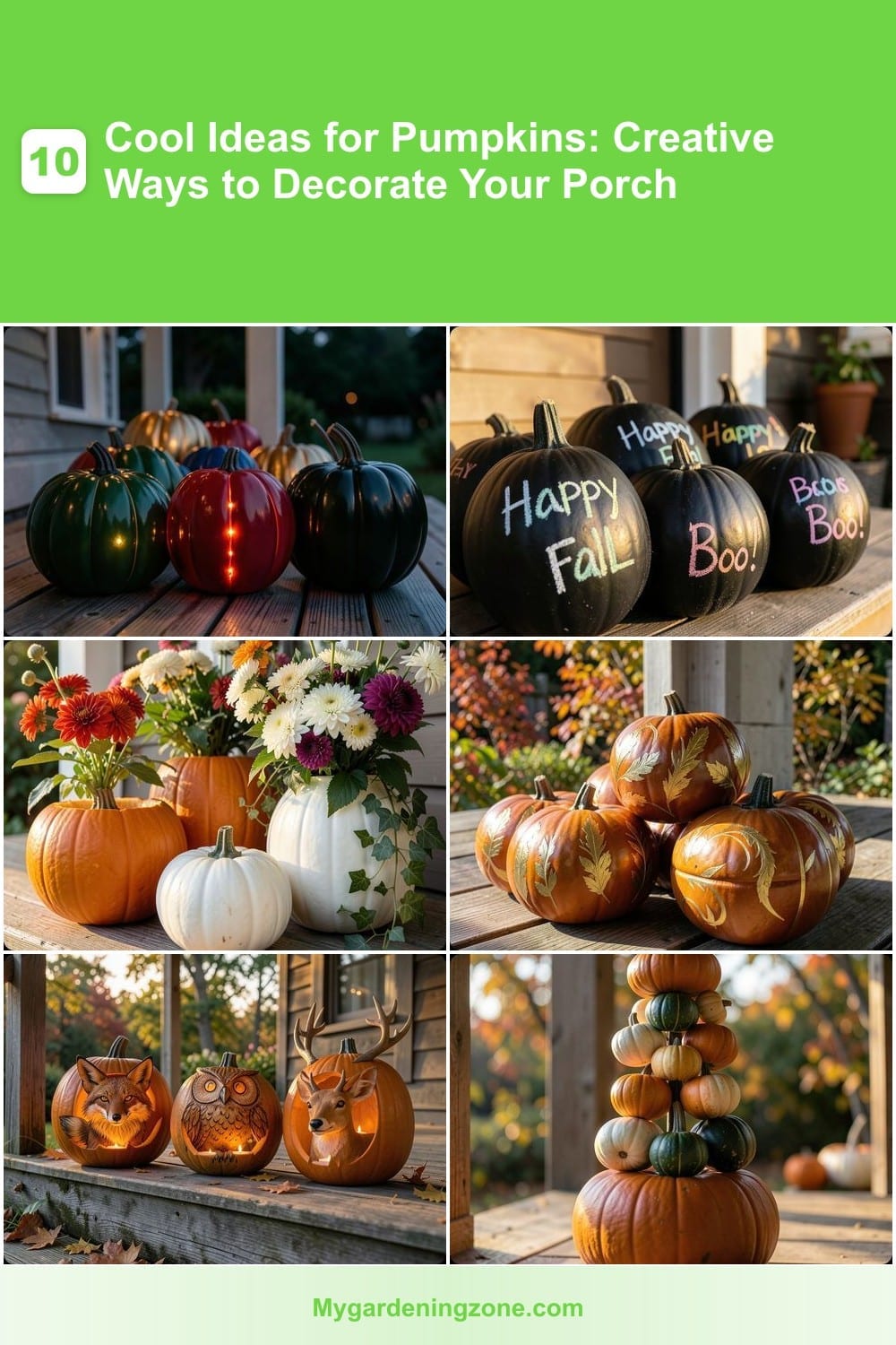 10 Cool Ideas for Pumpkins: Creative Ways to Decorate Your Porch 10 Cool Ideas for Pumpkins: Creative Ways to Decorate Your Porch