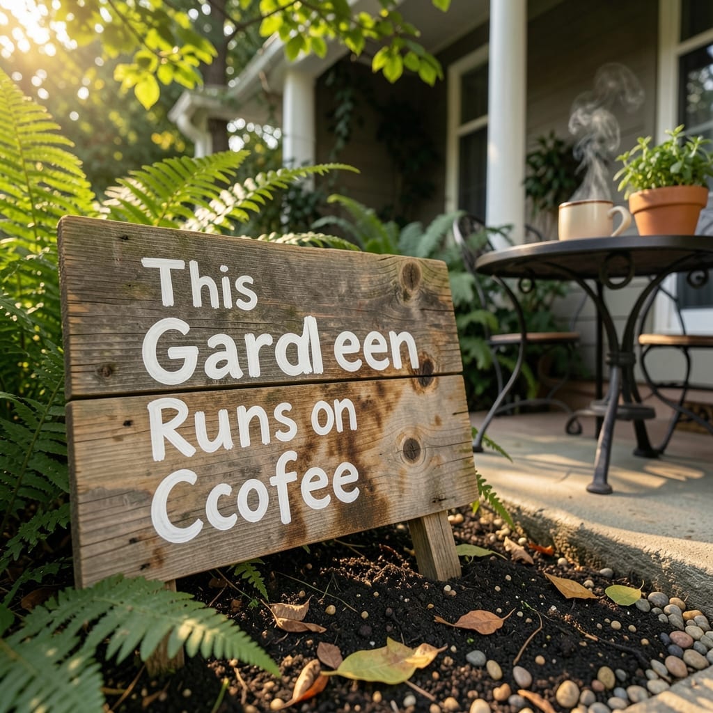 This Garden Runs on Coffee