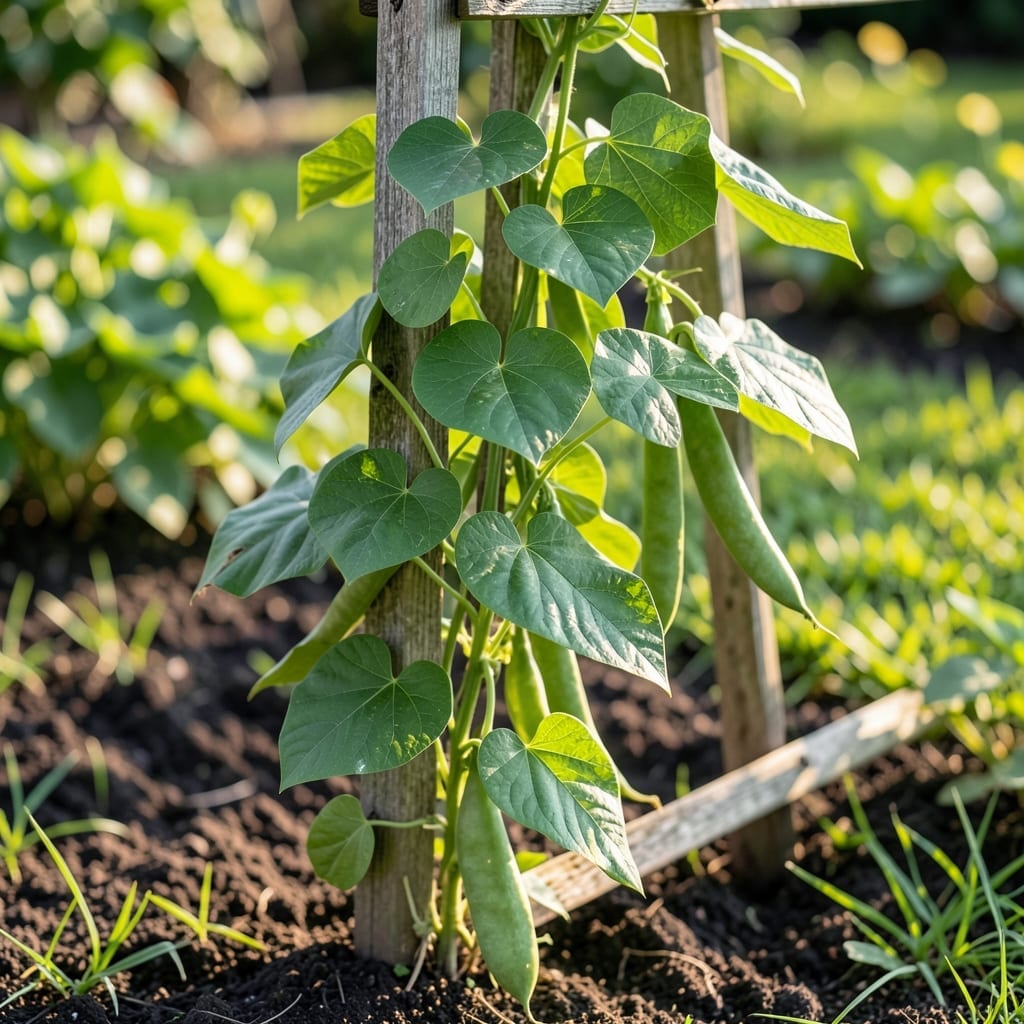 Vine With Large Green Pods: Fast-Growing Edible Garden Treasure Vine With Large Green Pods: Fast-Growing Edible Garden Treasure