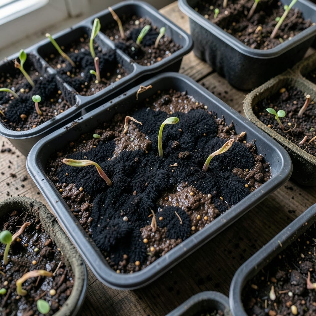 Black Mold on Seed Starting Mix