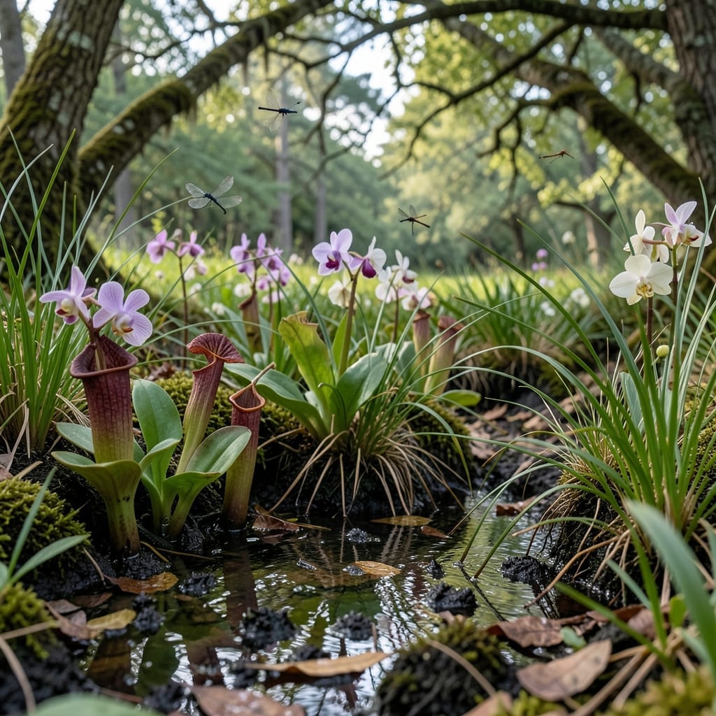 Native Plant Bog Garden