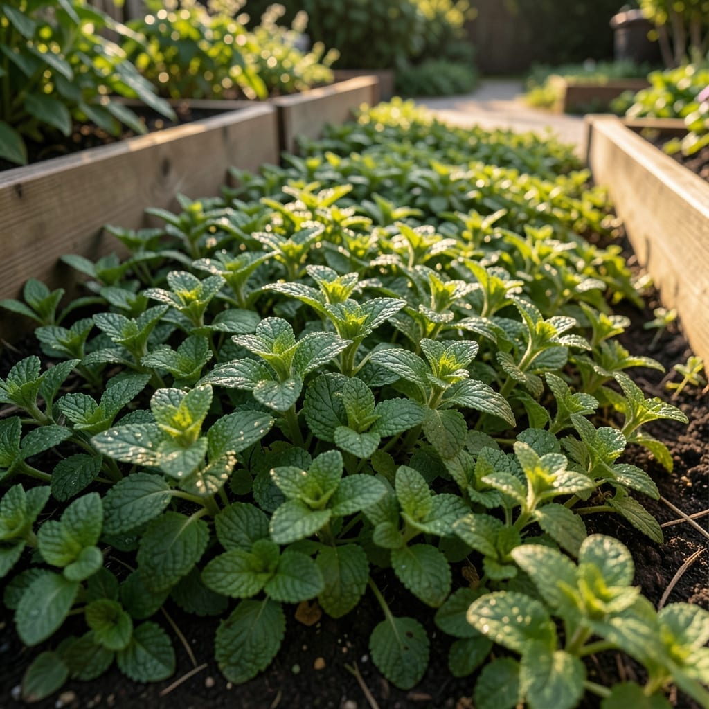 Chocolate Mint Edible Ground Cover