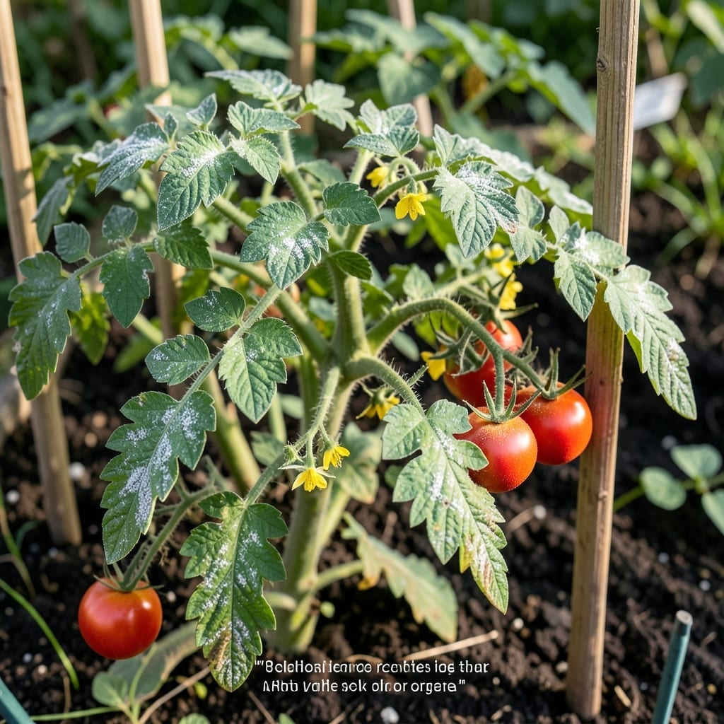 White Fuzz on Tomato Plant: Causes and Natural Treatment Solutions
