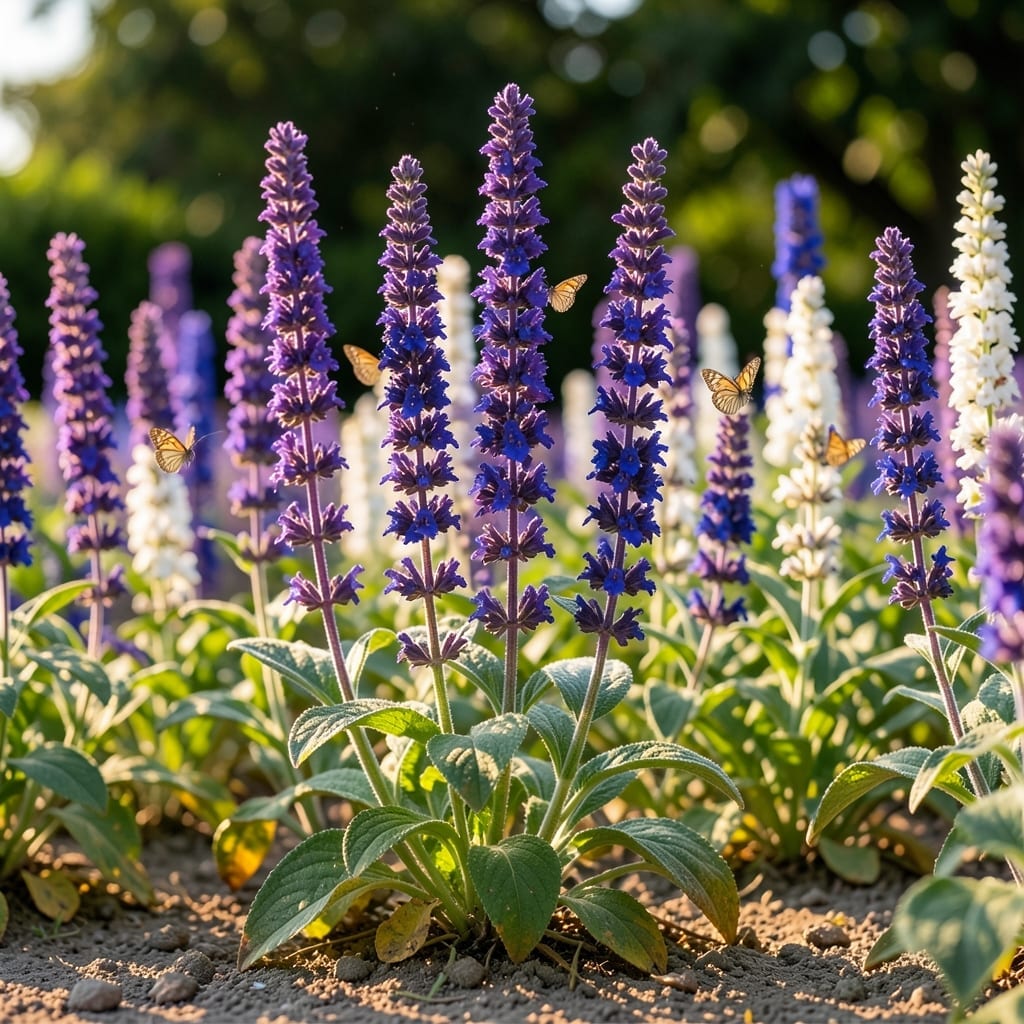Salvia for Vertical Garden Accents