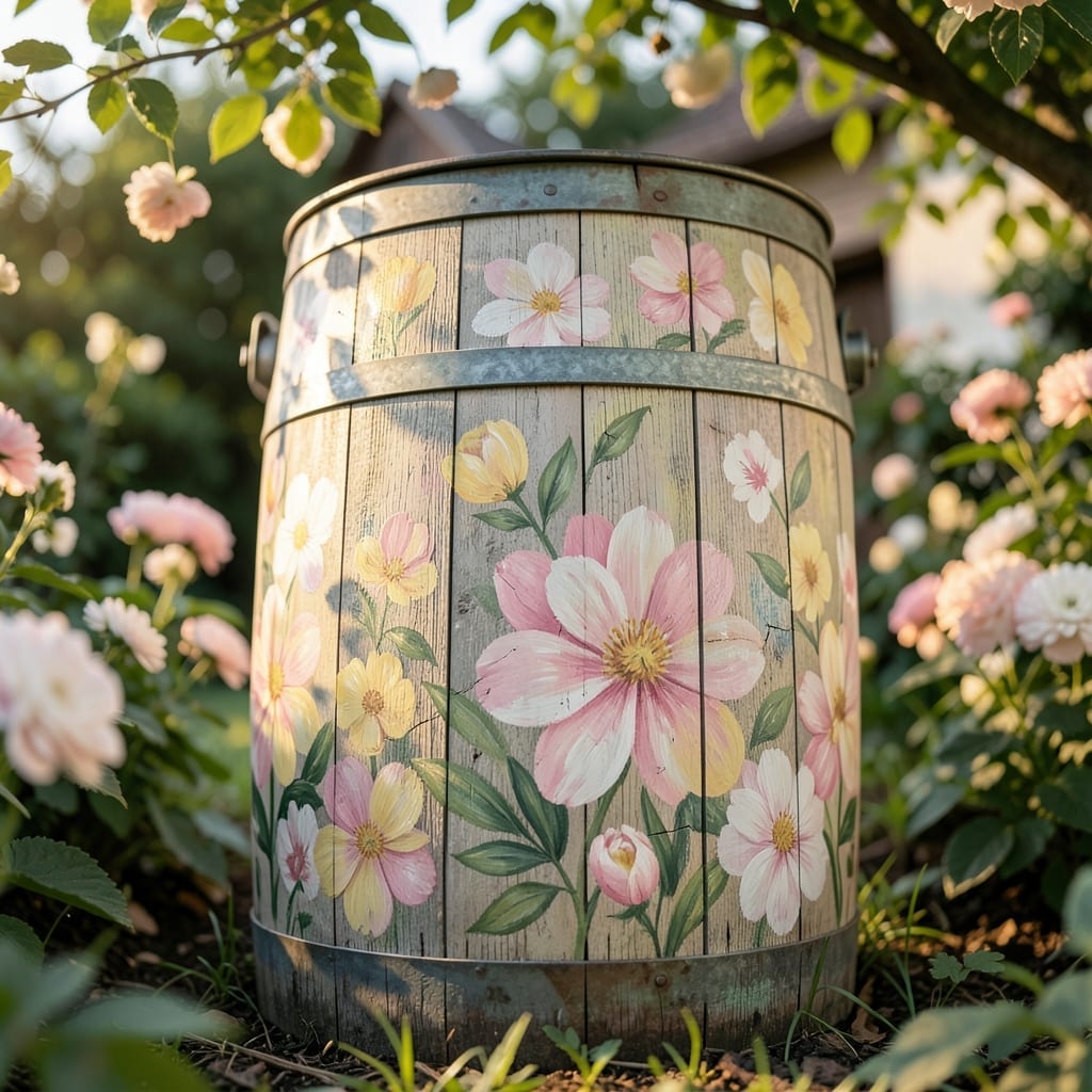 Painted Floral Motifs