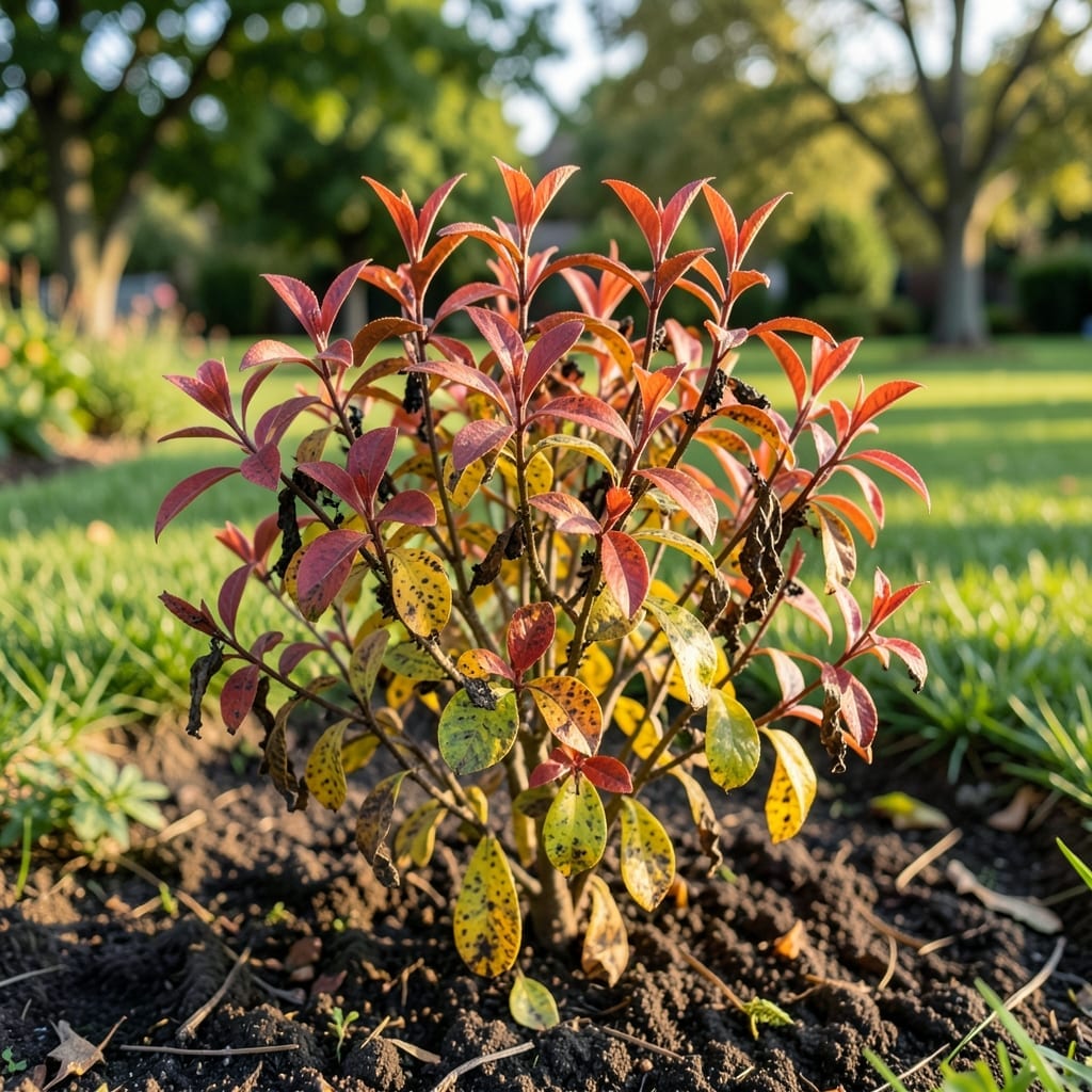 Burning Bush Shrub Problems: Leaf Scorch and Pests Early Fixes Burning Bush Shrub Problems: Leaf Scorch and Pests Early Fixes