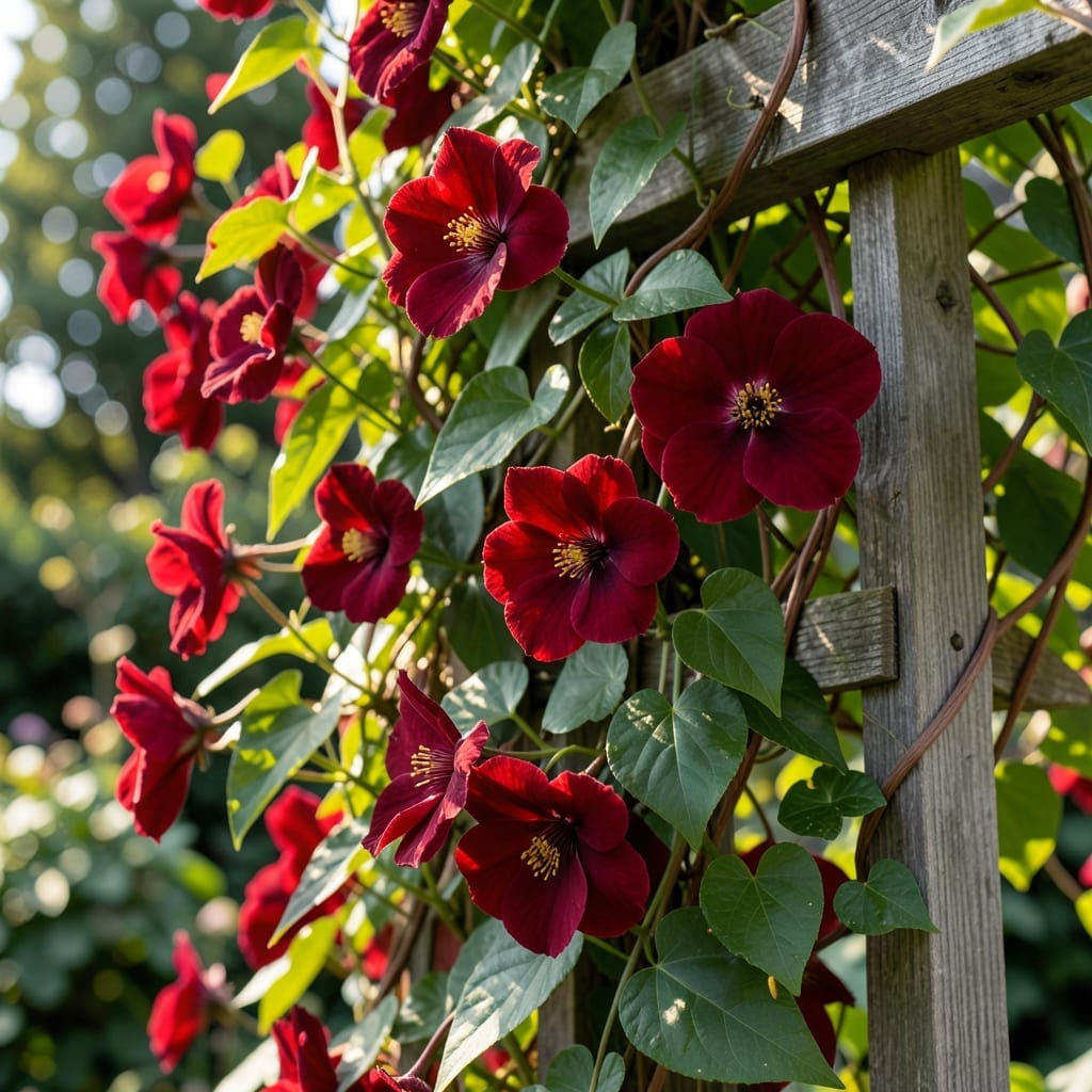 Rouge Cardinal Clematis