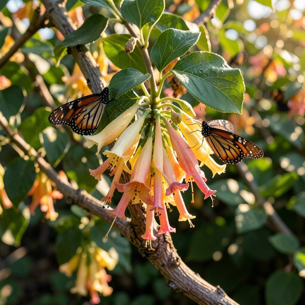 Honeysuckle: Long-Blooming Nectar Source