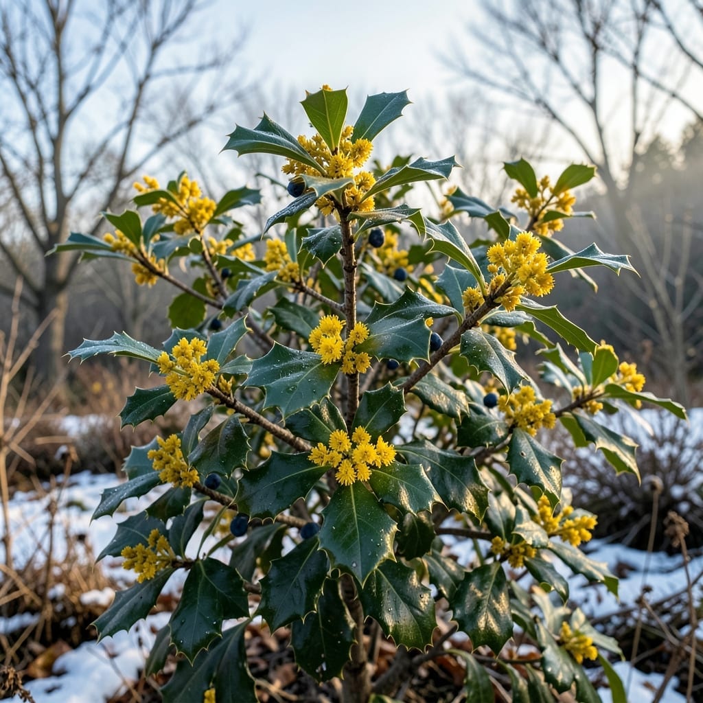Mahonia Aquifolium Oregon Grape