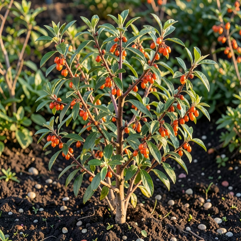 Mature Goji Berry Plants: Companion Pairings for Maximum Yield Mature Goji Berry Plants: Companion Pairings for Maximum Yield
