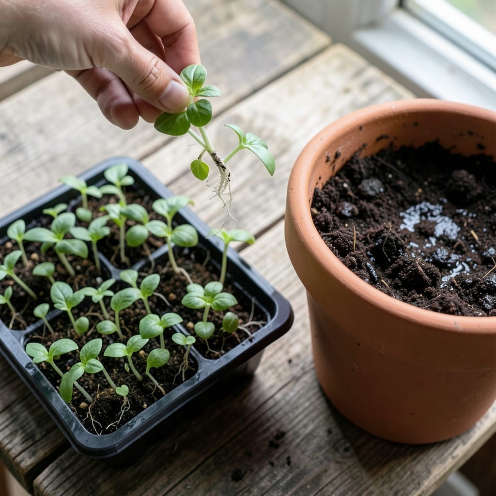Transplanting Seedlings at the Right Time