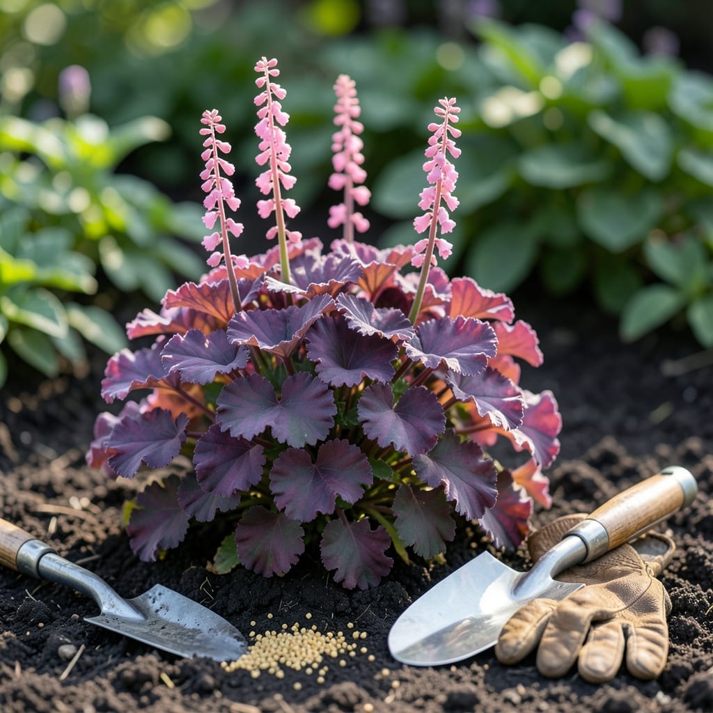 Fertilizer for Coral Bells: Spring Feeding for Vibrant Foliage Fertilizer for Coral Bells: Spring Feeding for Vibrant Foliage