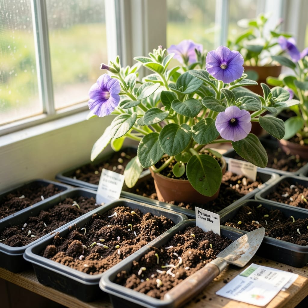 When to Start Petunia Seeds Indoors: Exact Timeline for Stronger Transplants