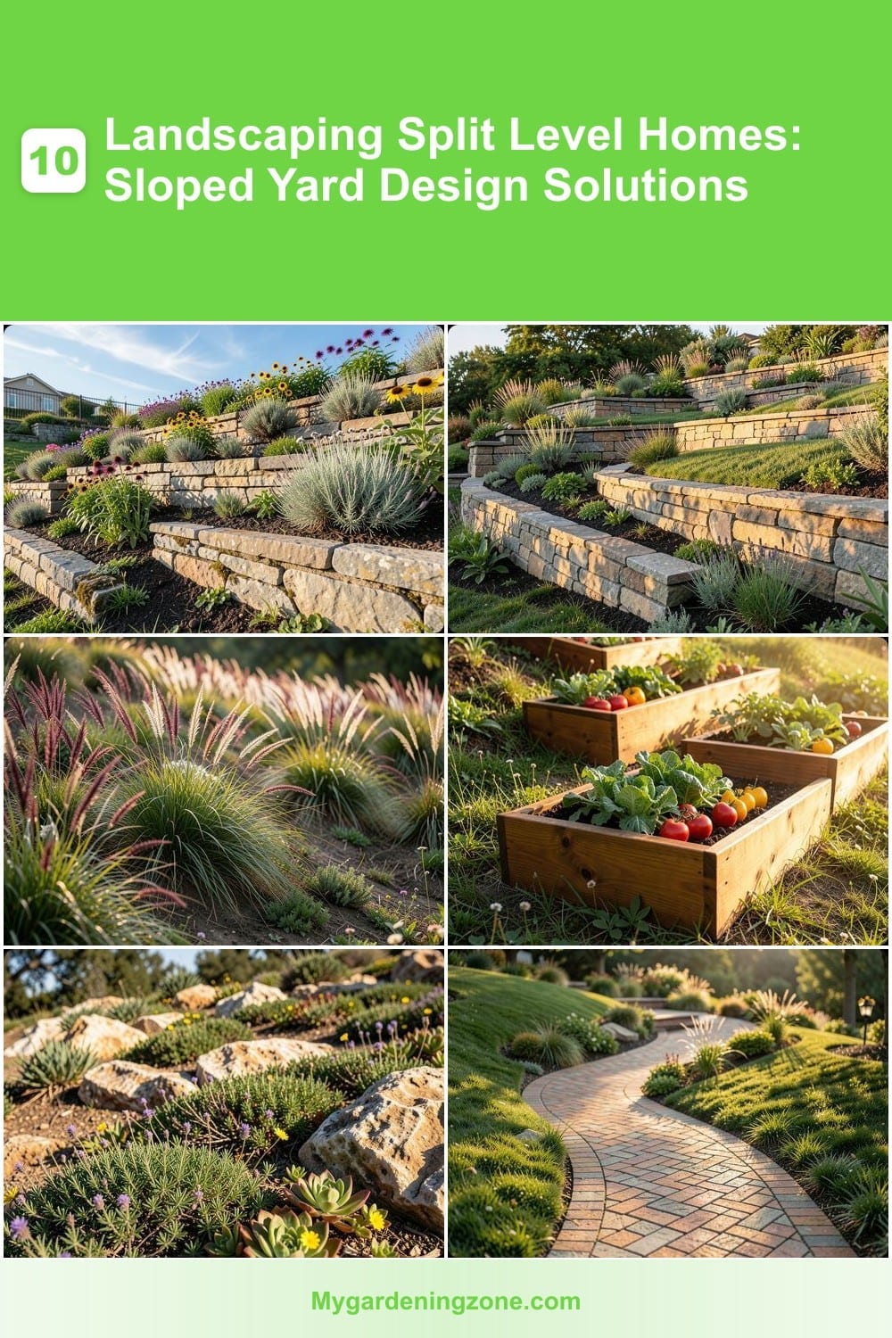 10 Landscaping Split Level Homes: Sloped Yard Design Solutions 10 Landscaping Split Level Homes: Sloped Yard Design Solutions