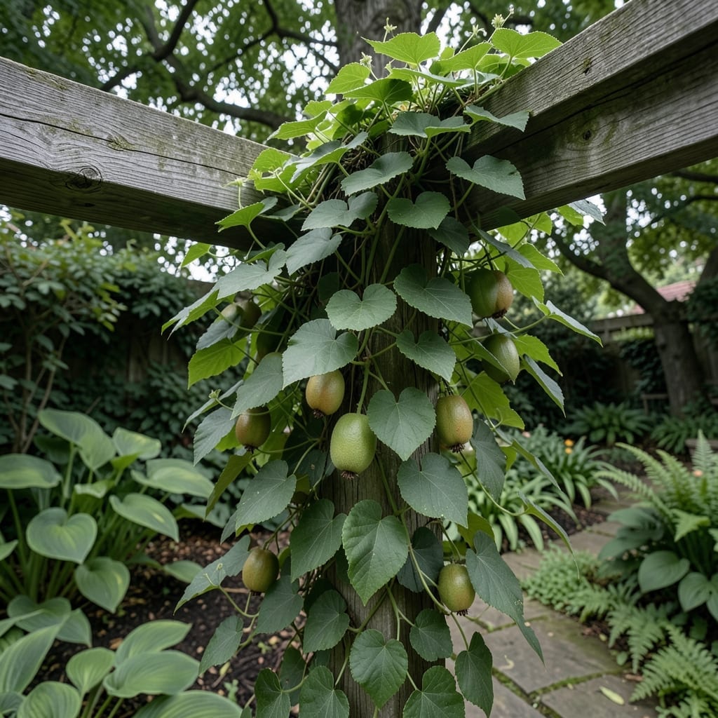 Actinidia Arguta for Cool Shade