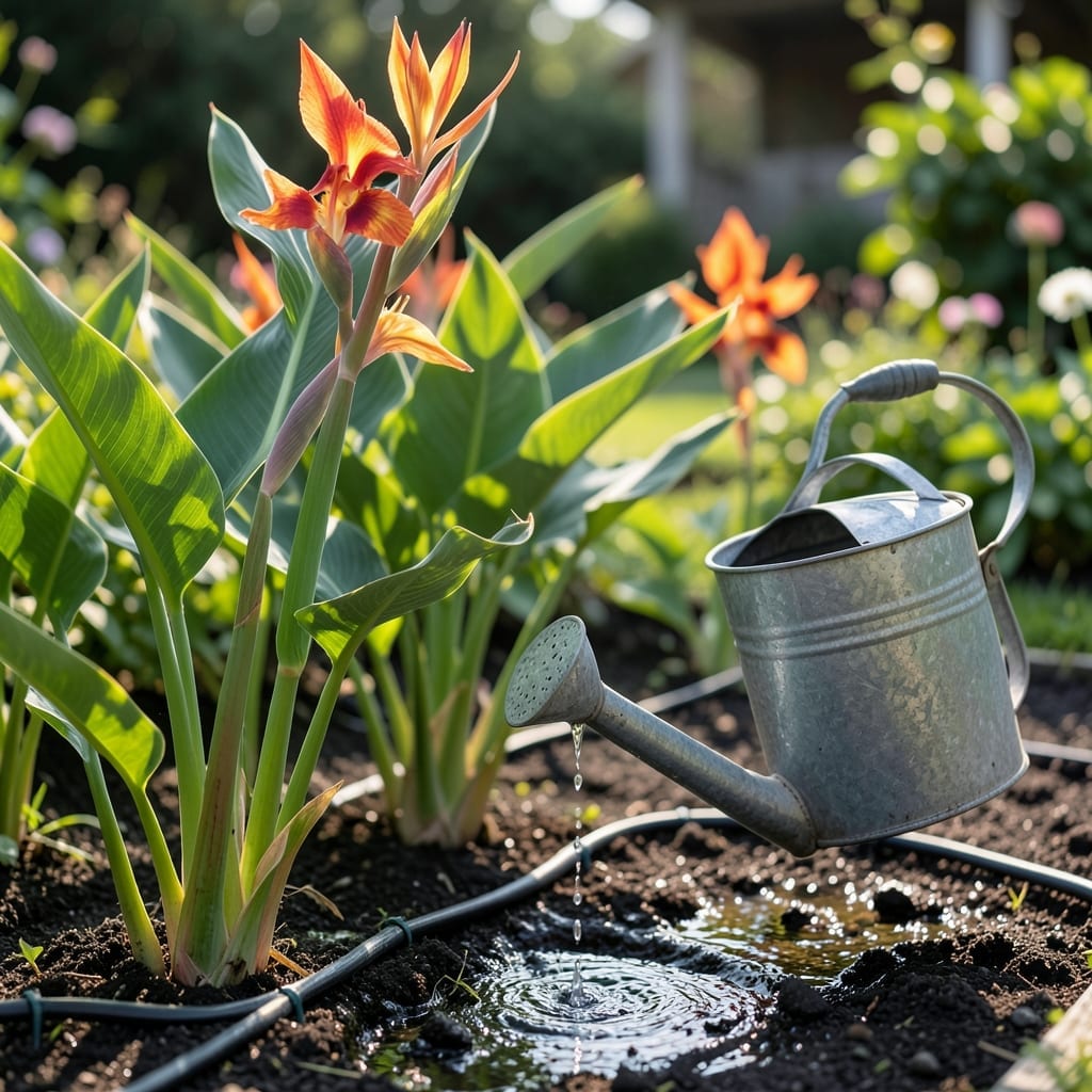 Canna Lily Water Requirements: Seasonal Guide for Thriving Blooms
