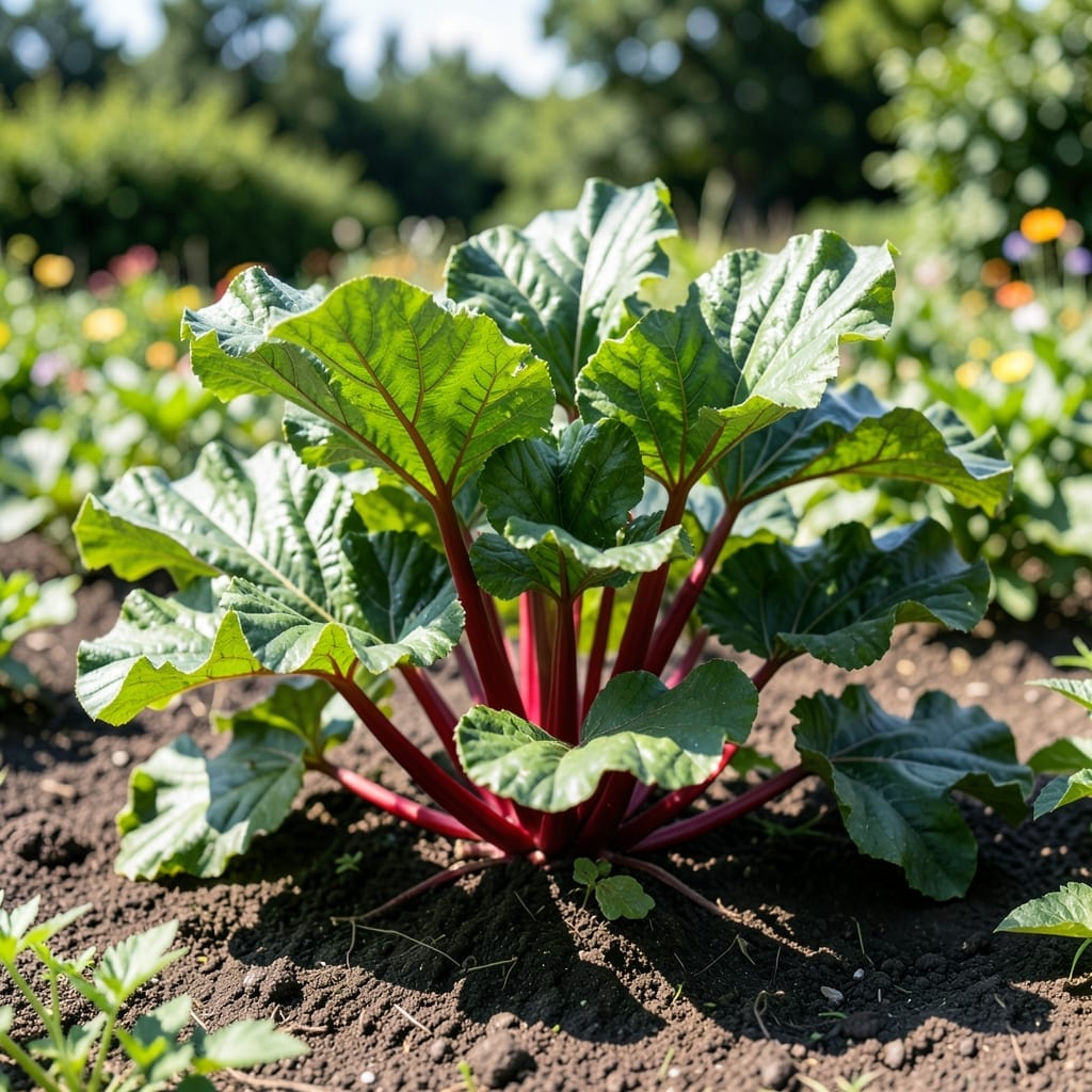 Does Rhubarb Need Full Sun: Optimal Light for Robust Growth