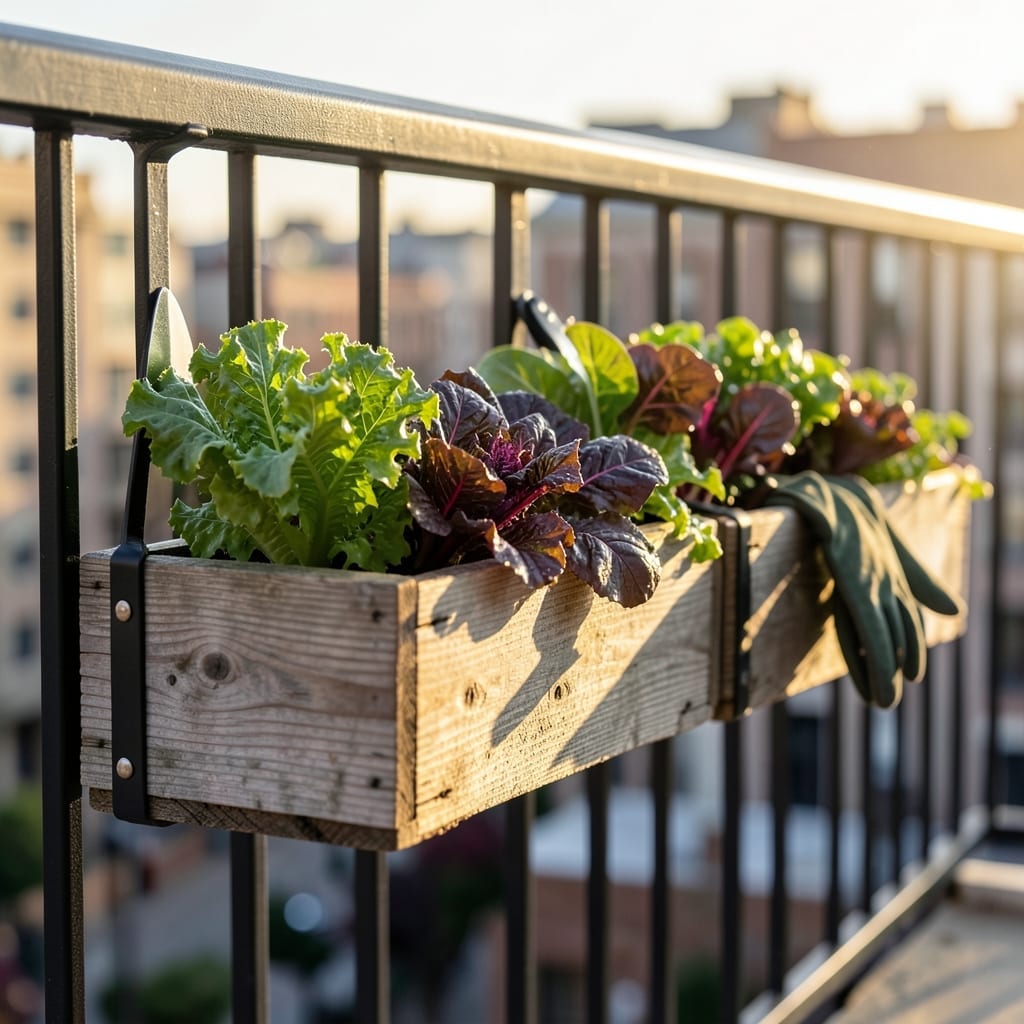Hanging Raised Planter Boxes