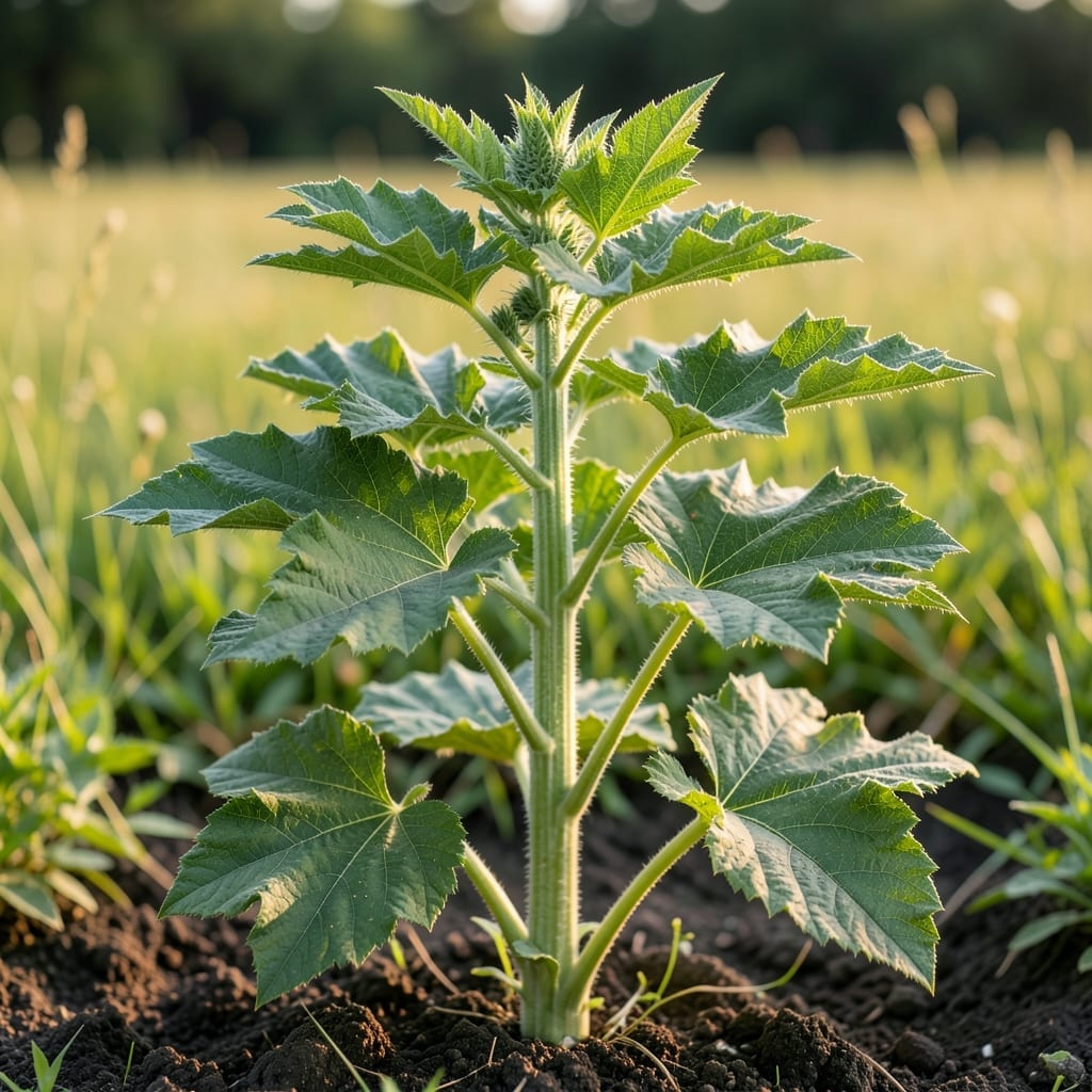 Young Hogweed Leaves: Identification and Safe Handling Guide