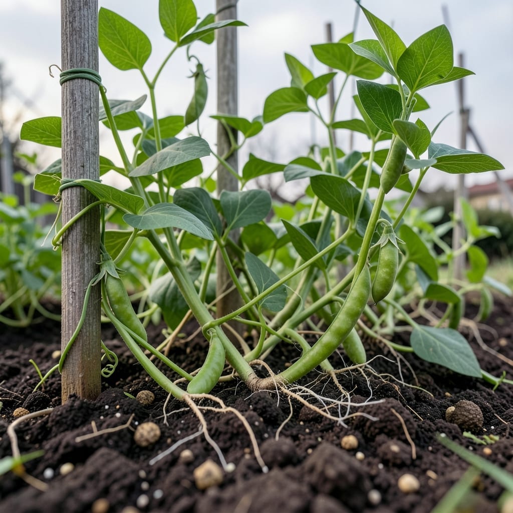 Peas for Nitrogen Fixation