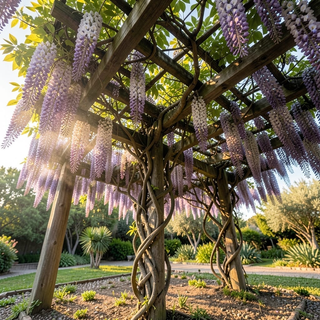 Wisteria for Dramatic Impact